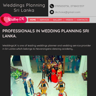 Weddingslk Tab Preview