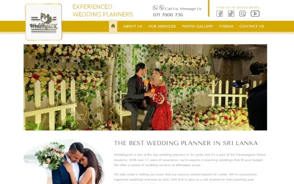 weddingslk Desktop Preview