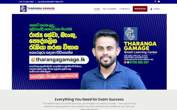 Tharanga Gamage Desktop Preview