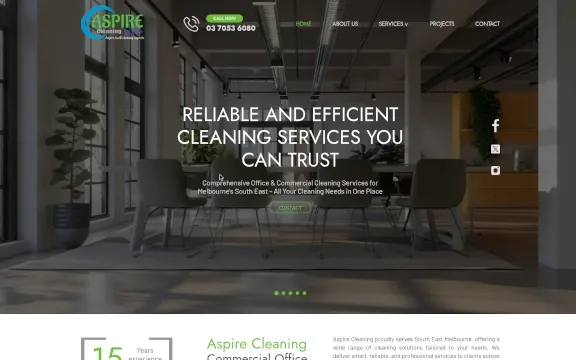 Aspire Cleaning Desktop Preview