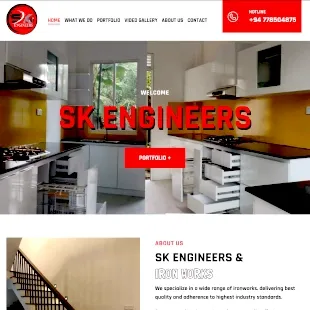 SK Engineers Tablet Preview